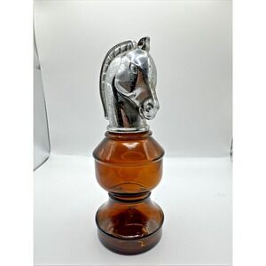 Smart Move Chess Piece Bottle The Knight Wild Country After Shave by Avon- empty